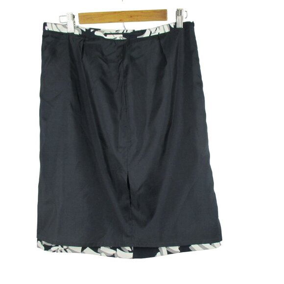 BOSS by Hugo Boss Veala Abstract Floral Pencil Skirt Size 8 $375 - Picture 5 of 8